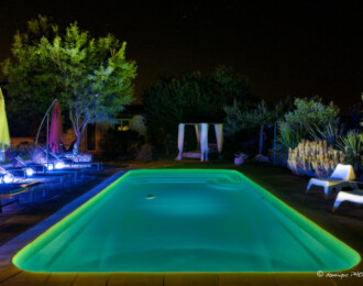 La piscine de nuit