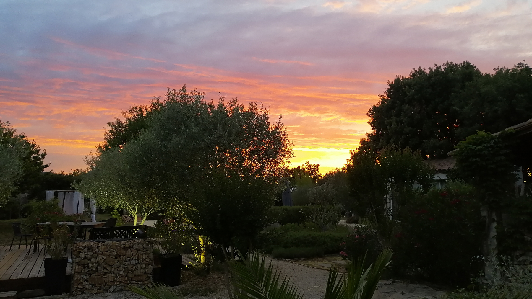 La Petite Maison de Noémie | Coucher de soleil